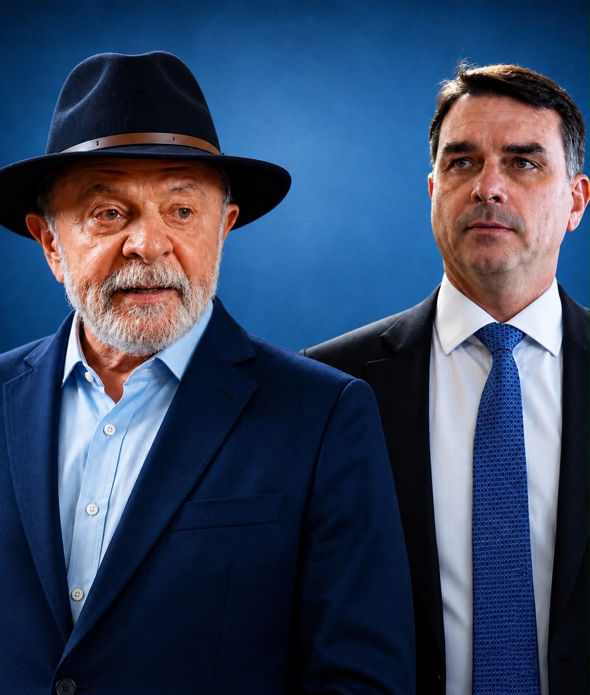 Lula e Flávio Bolsonaro aparecem empatados em segundo turno, aponta pesquisa Futura